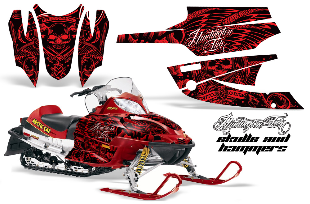 Arctic Cat Firecat Graphics Kit HISH R